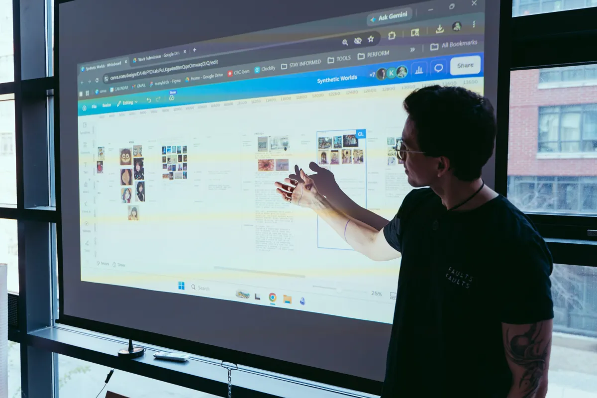Synthetic Worlds workshop — making images and video with generative AI